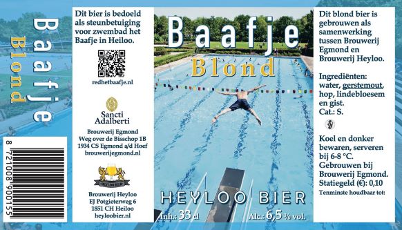 Baafje Blond etiket